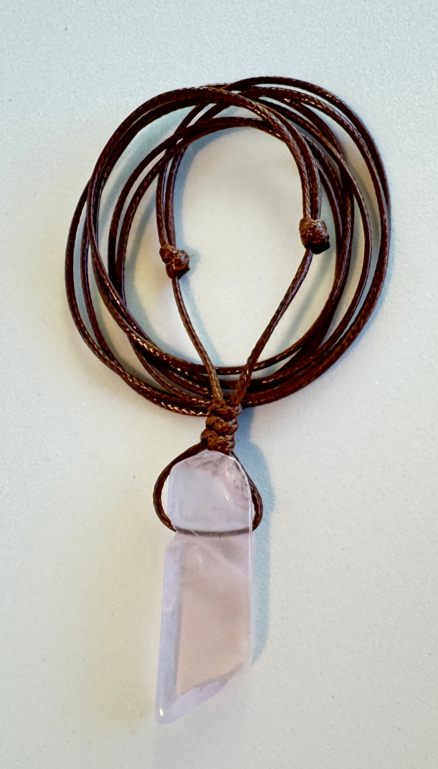 Raw Stone Pendant Necklace