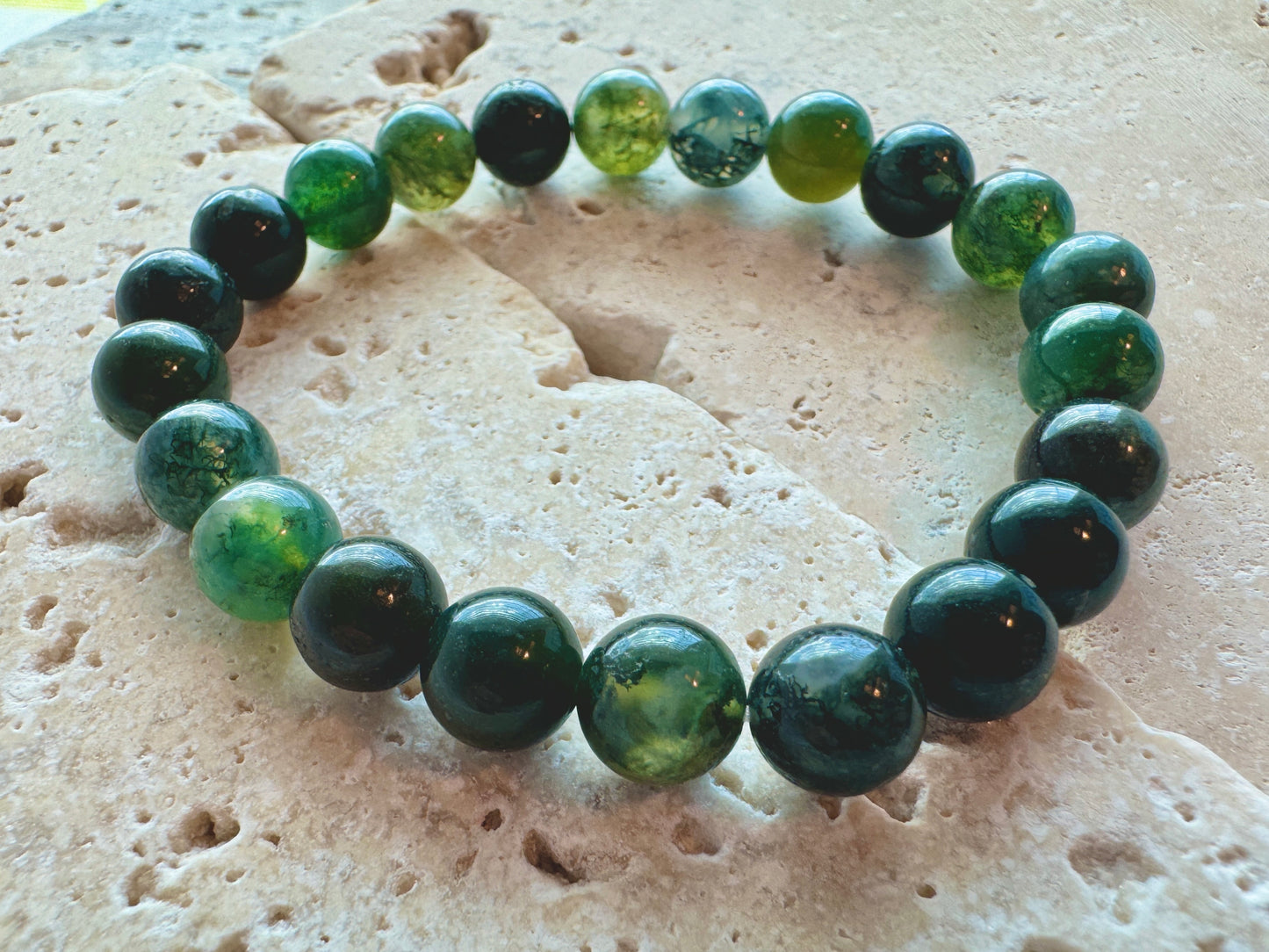 Agate Energy Bracelet