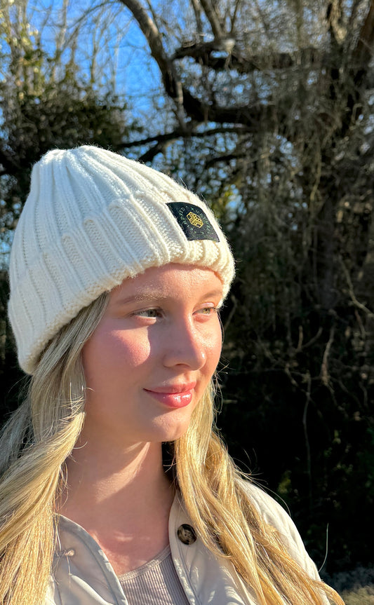 Knit Logo Beanie