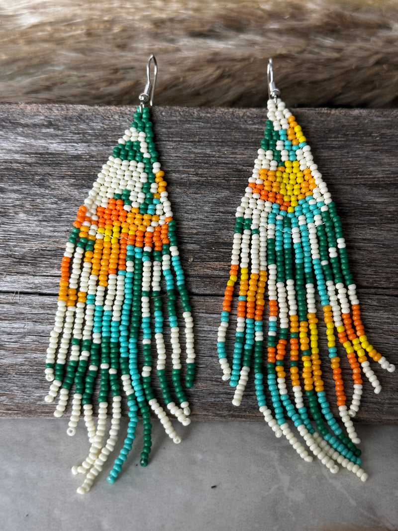 Miyuki Seedbead Earrings