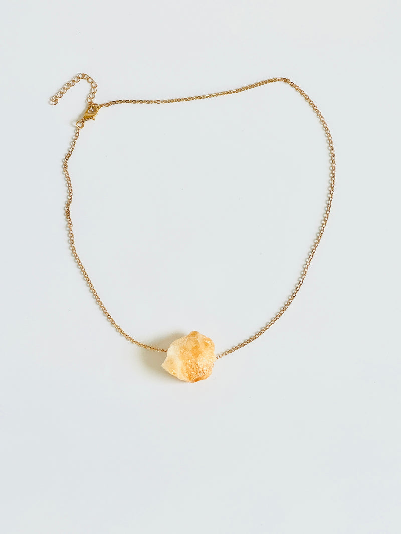 Raw Crystal Necklace