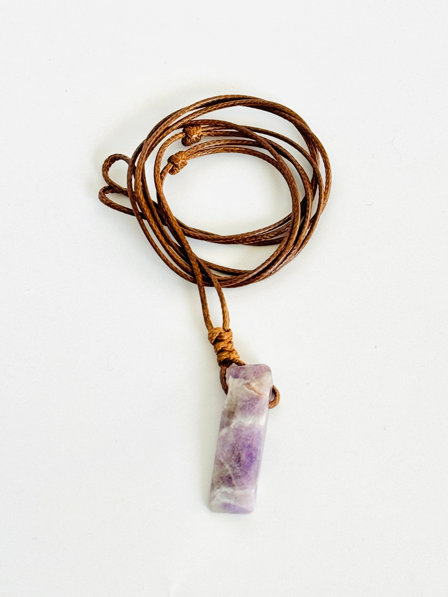 Raw Stone Pendant Necklace