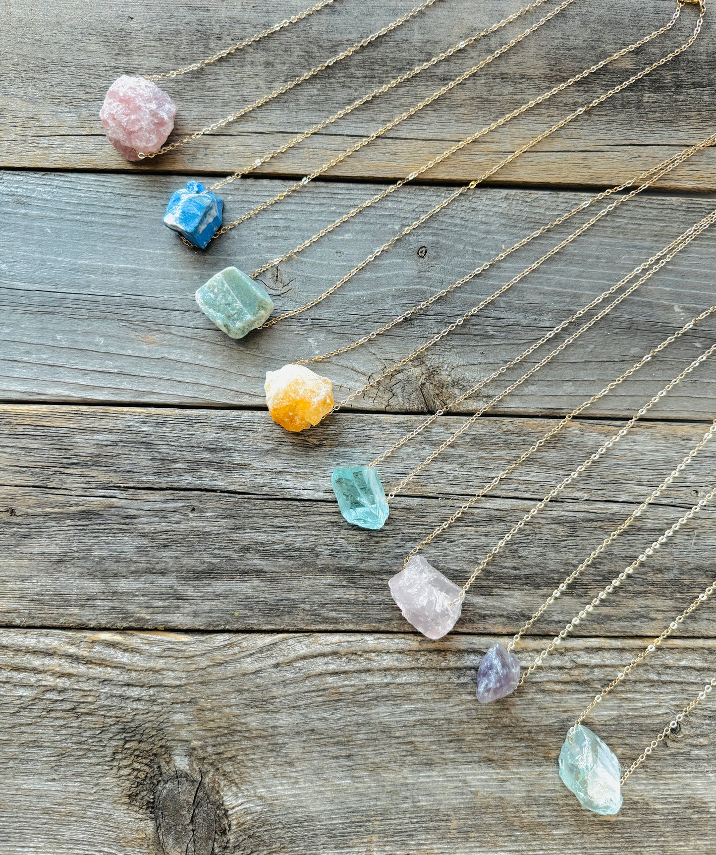 Raw Crystal Necklace